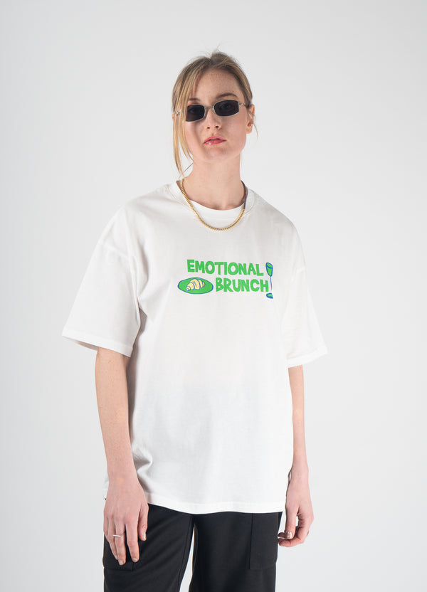 EMOTIONAL BRUNCH Oversize T-shirt